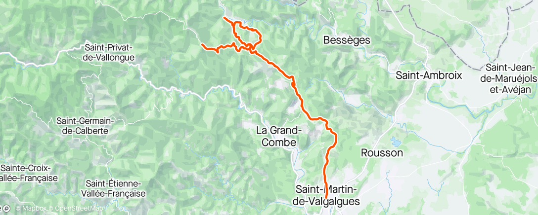 Map of the activity, Route barrée: occasionally they really mean it
