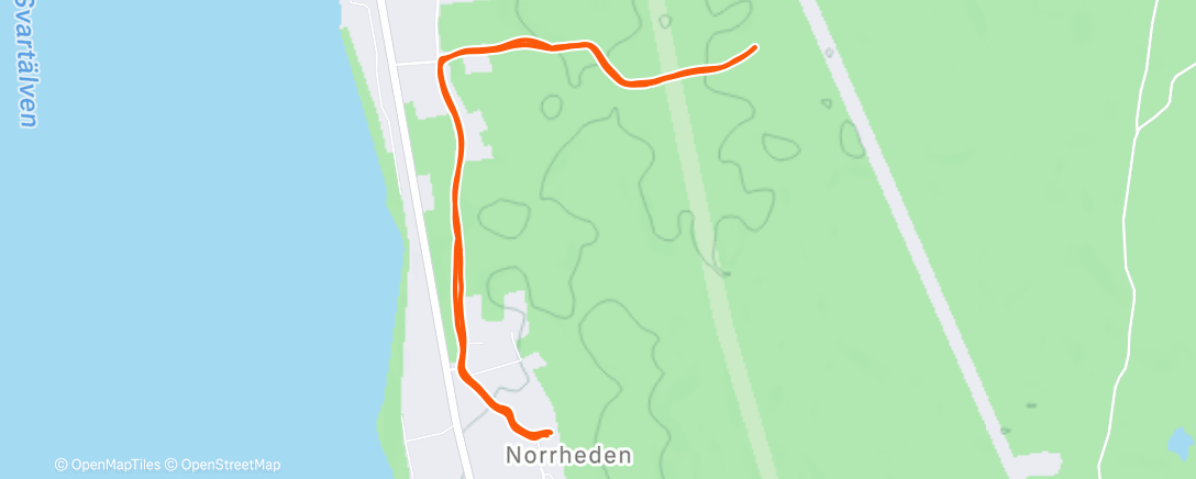 Map of the activity, Promenad