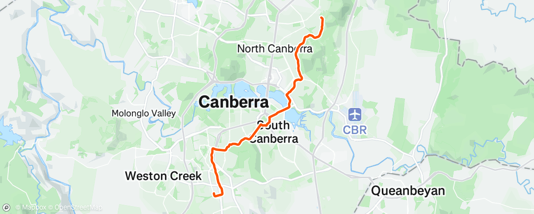 Map of the activity, Car collect commute