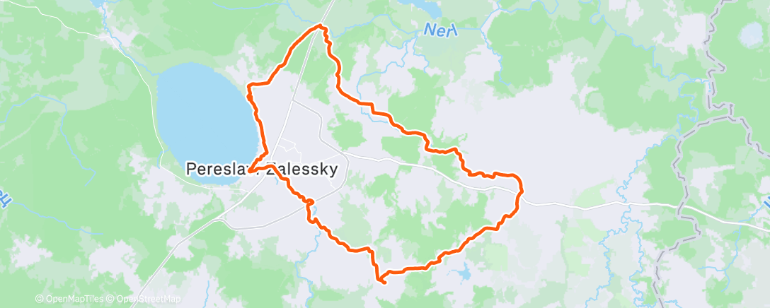 Map of the activity, Mad Fox Ultra 2025