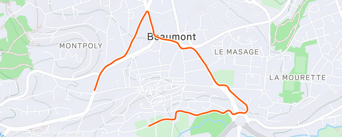 Map of the activity, En douceur 👌