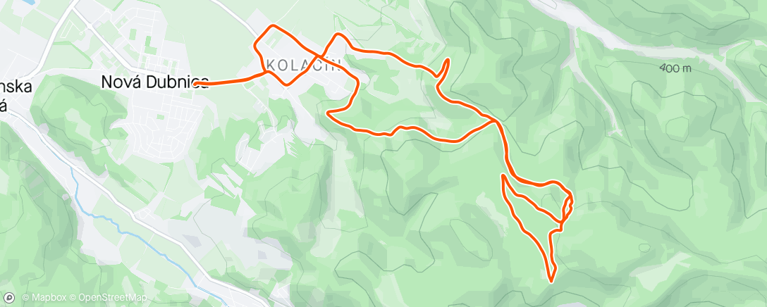 Map of the activity, Afternoon Ride