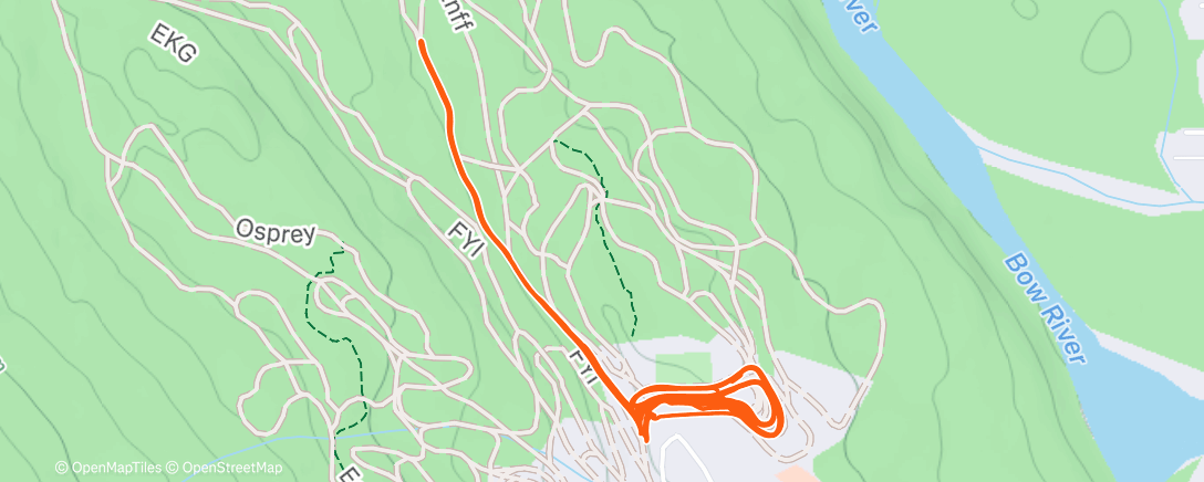 Map of the activity, Morning Ride