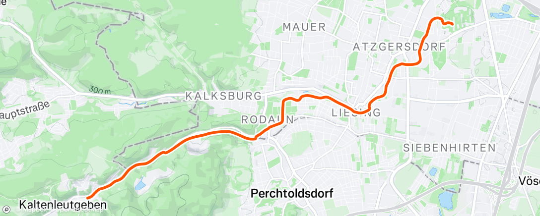 Karte der Aktivität „Commute 1/2 ↘️”