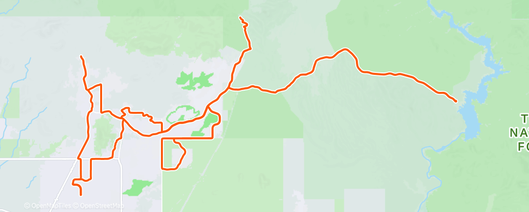 Karte der Aktivität „Cycling”