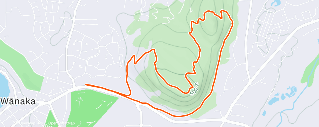 Карта физической активности (Afternoon Run)