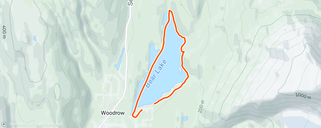 Карта физической активности (Lunch Run)