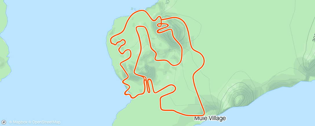 Map of the activity, Zwift - LOX in Watopia