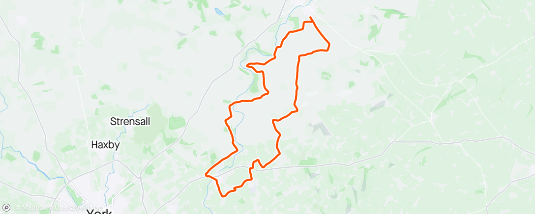 Map of the activity, Catton Mouse