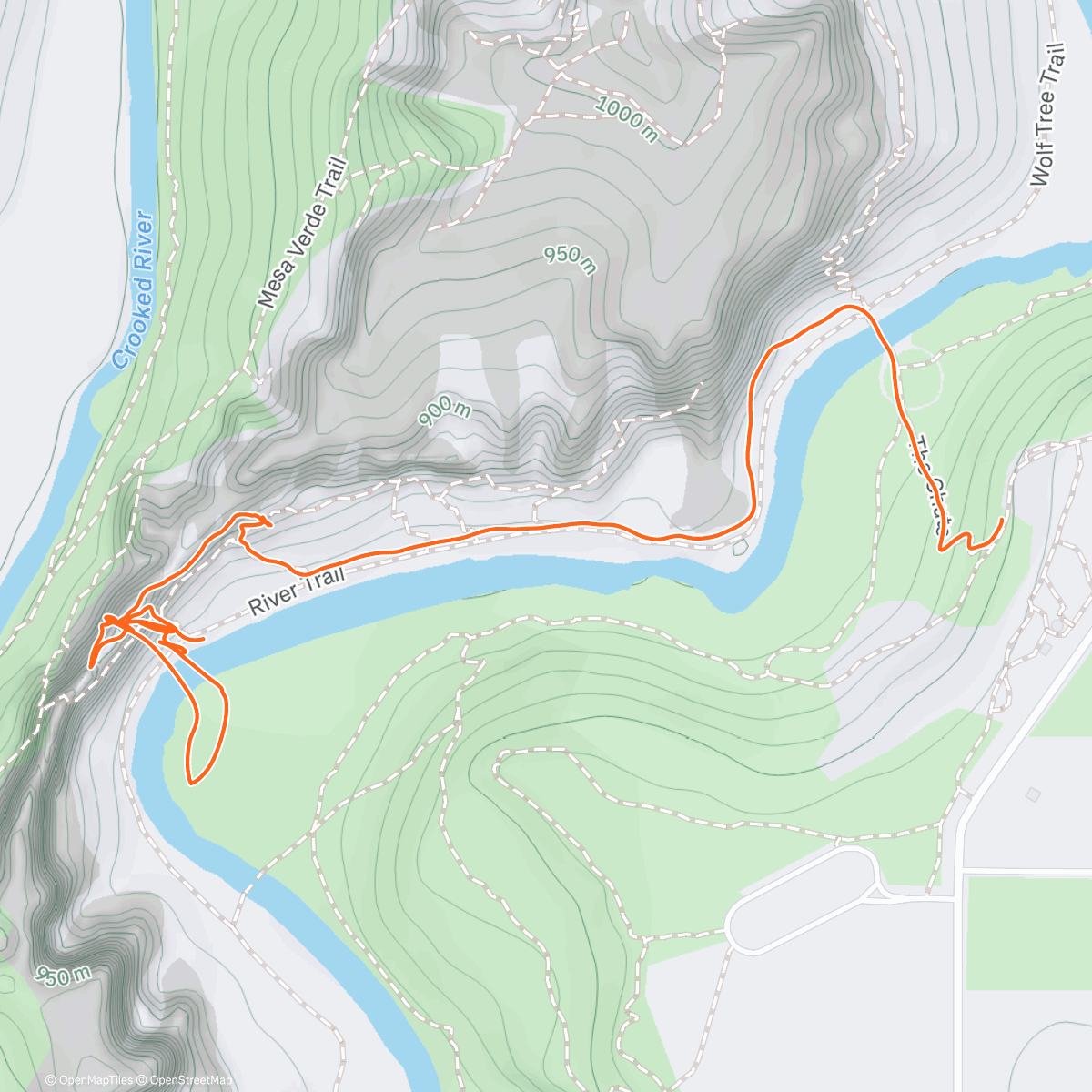 Map of the activity, Crimping with Kevin