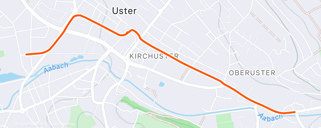 Map of the activity, E-Bike-Fahrt am Morgen