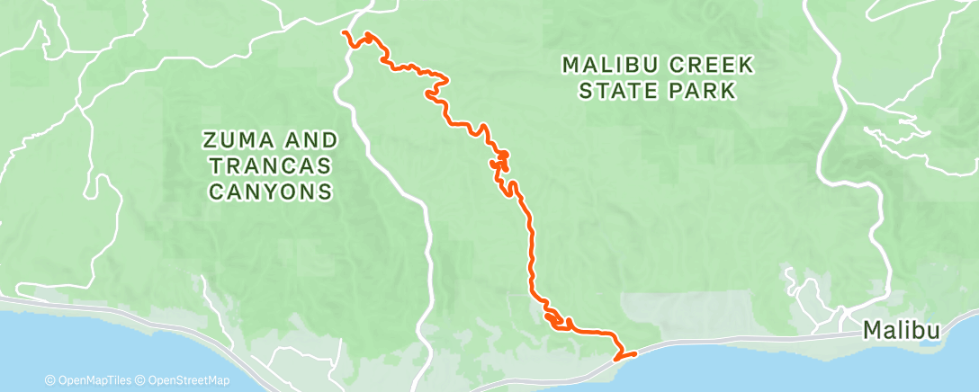 Mappa dell'attività Lunch Ride