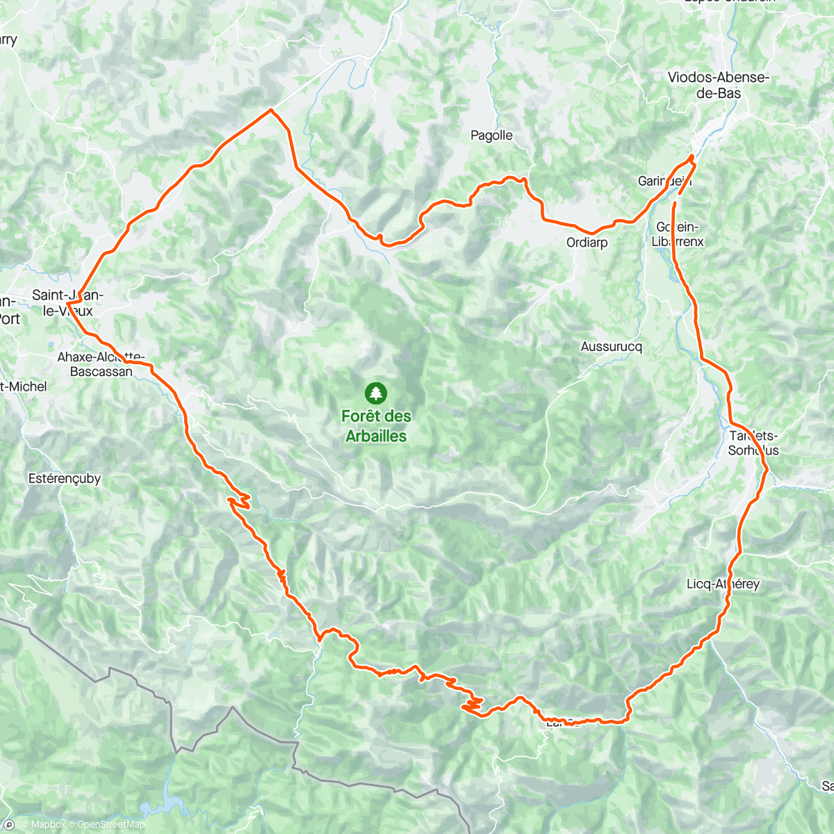 「#2 Pyrénées」活動的地圖