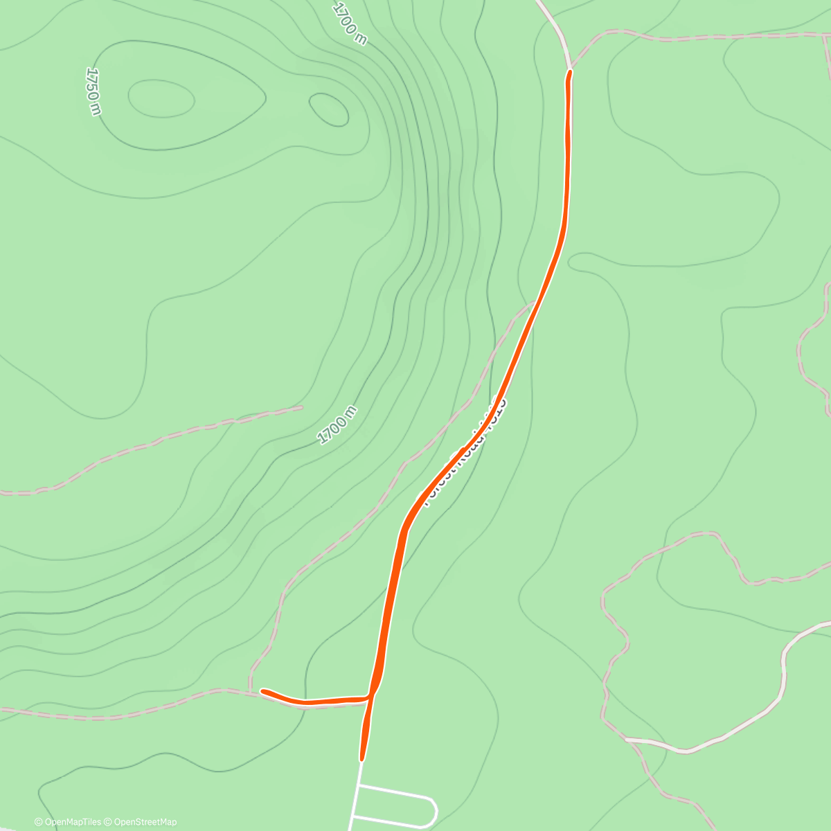 Map of the activity, First skate of the season!!