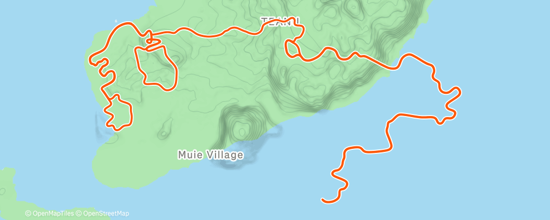 Map of the activity, Lucy