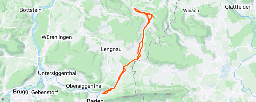 Map of the activity, Züri escapers grüssen