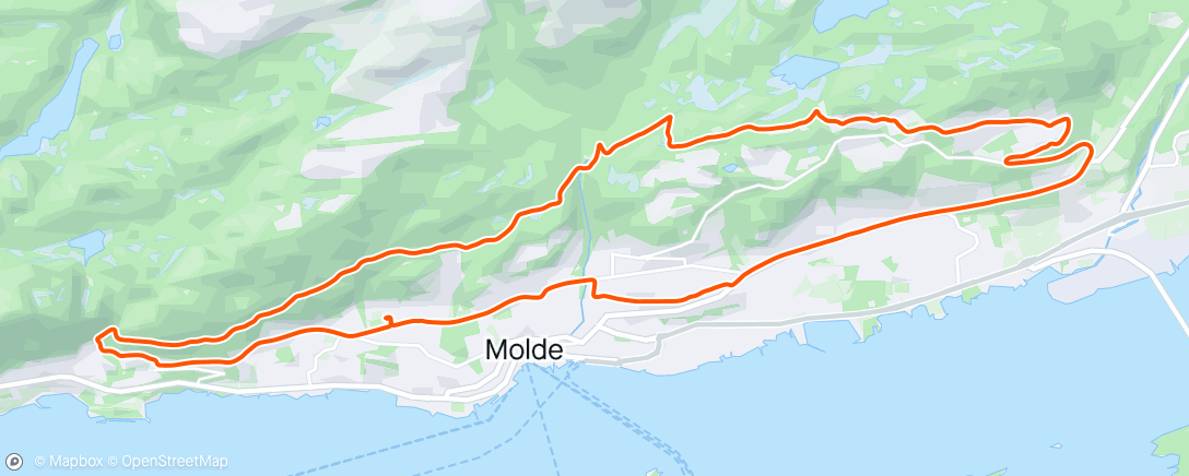 Map of the activity, Formiddagstur