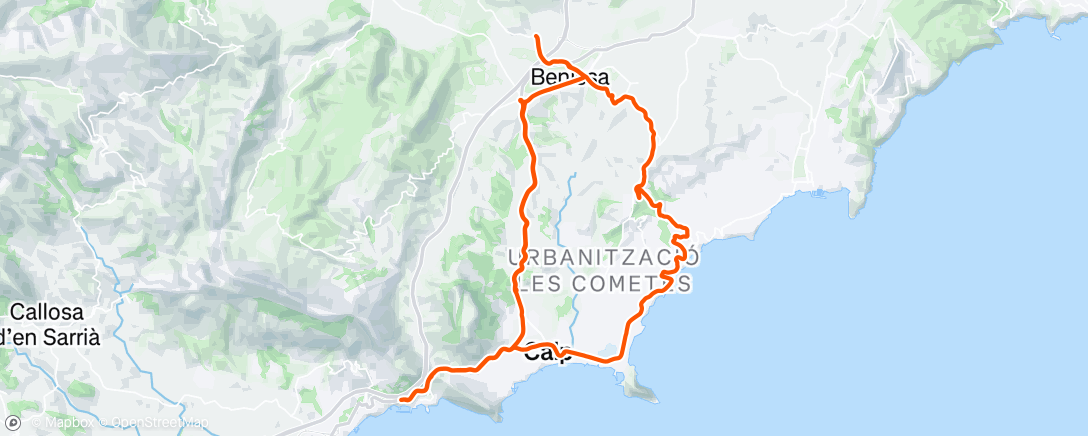 Mapa de la actividad (De regen proberen ontwijken…)