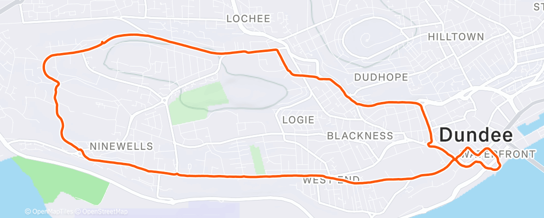 Map of the activity, Marcothon 28/31