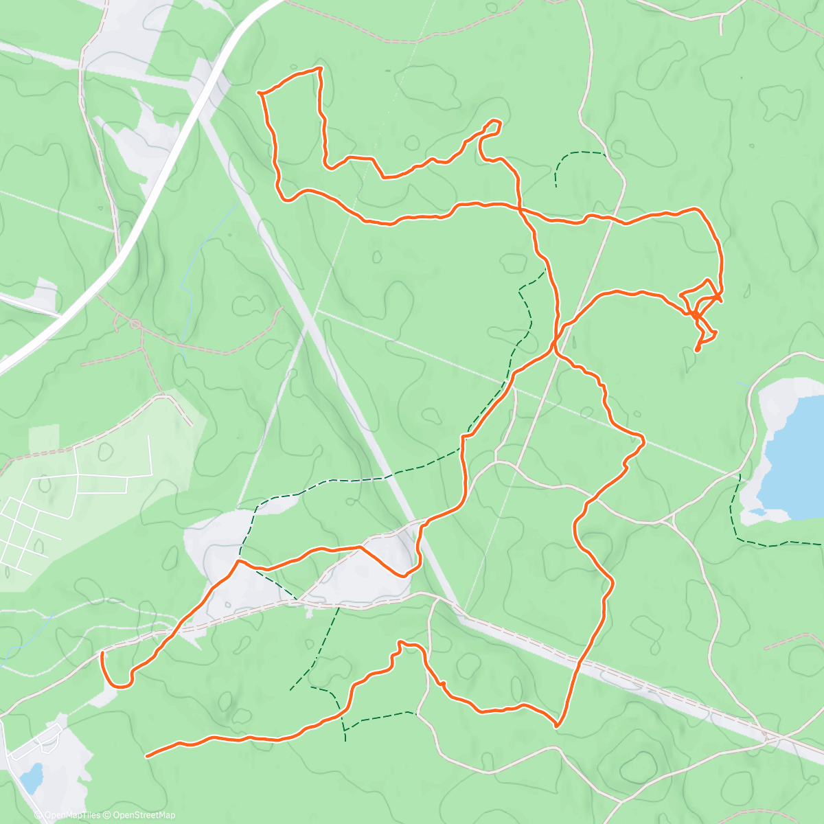 Map of the activity, Длительная серия #15 ◪