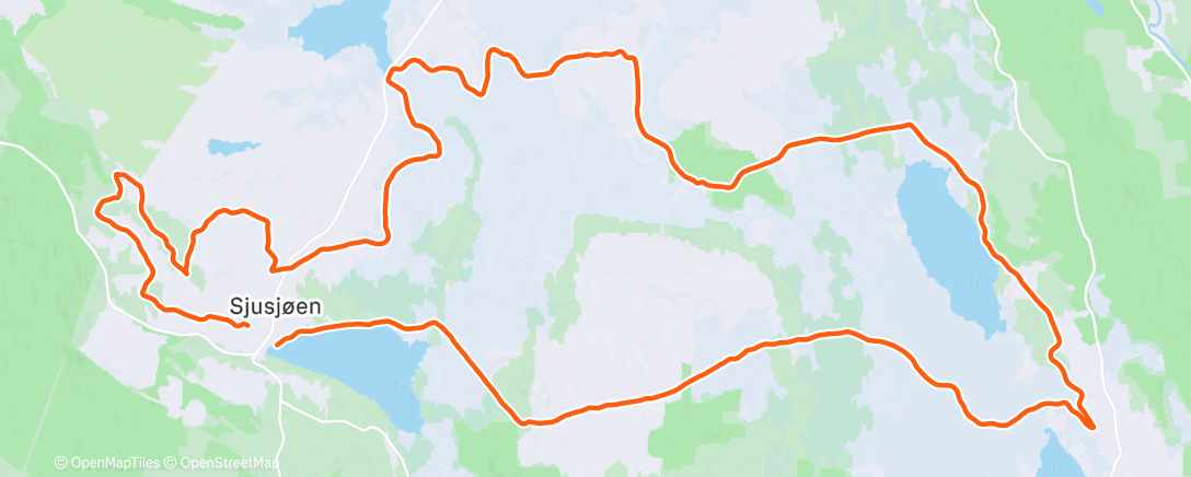 Map of the activity, Šušn #1