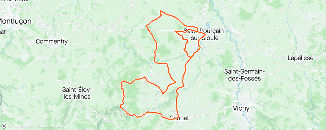Map of the activity, Critérium du Dauphiné 🇫🇷: 1