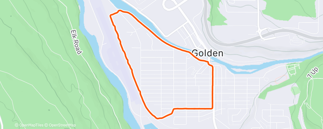 Map of the activity, If the shoe fits, walk in it everywhere you go