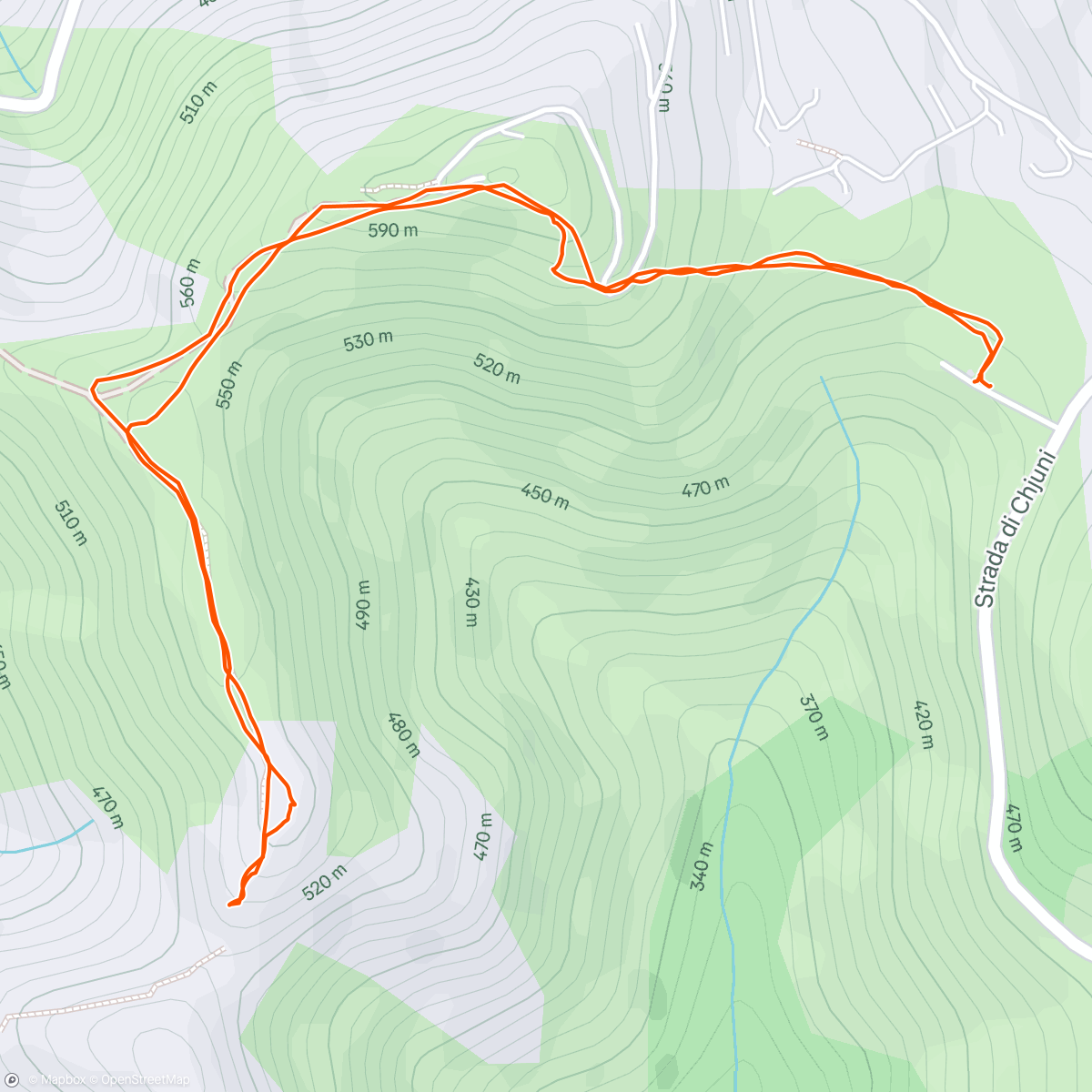 Map of the activity, Petit marché piana