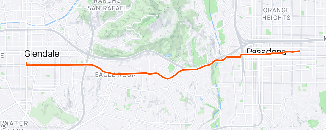 Map of the activity, First time riding to work 👍🏽