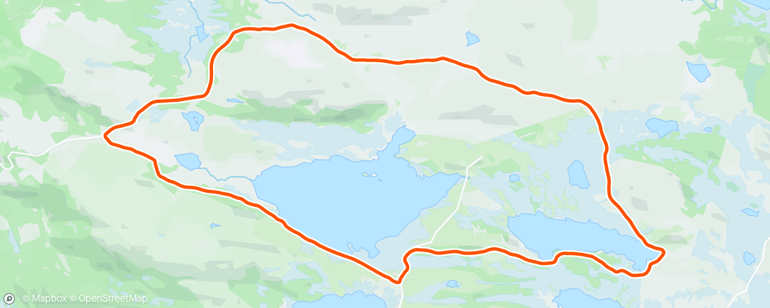 Map of the activity, Pellestova-Mellsjøoset runde