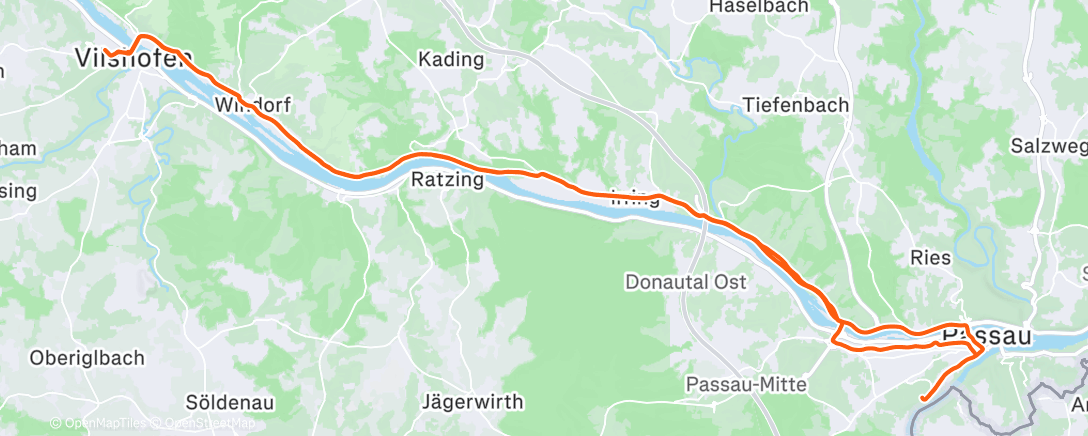 Map of the activity, Great Rides Starts Here