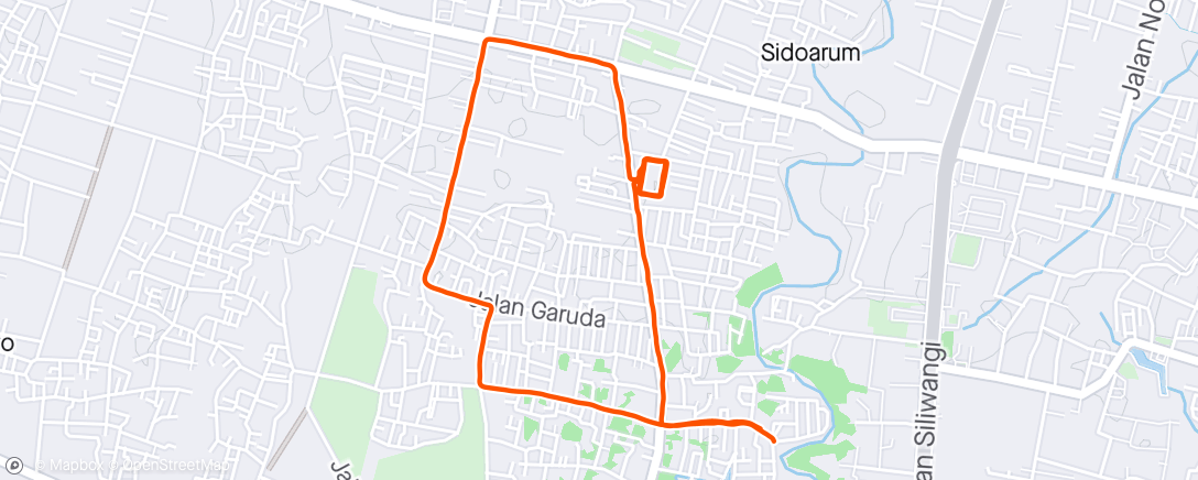 Kaart van de activiteit “Walk # 24 April 2024”
