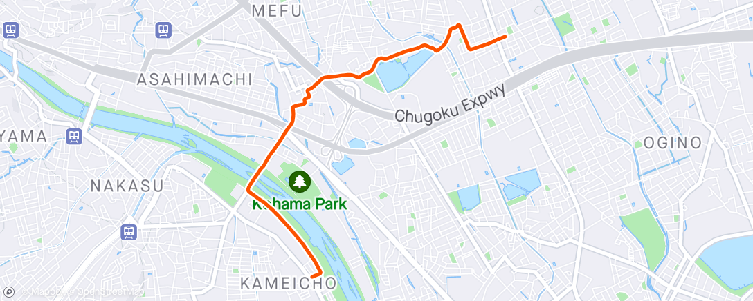 Map of the activity, かえり