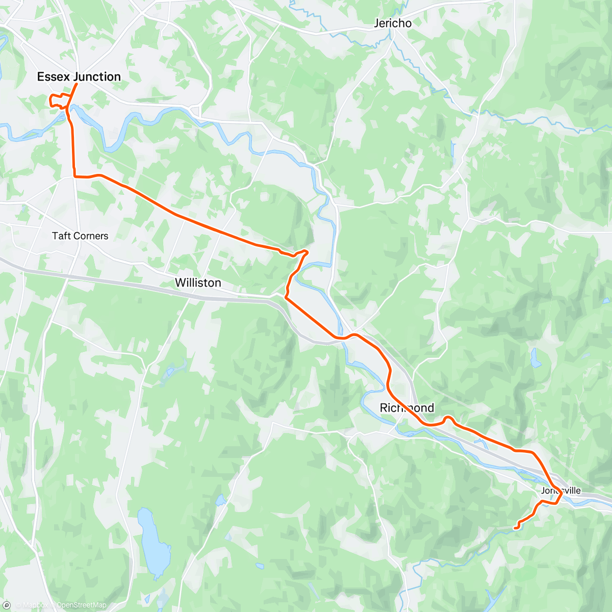 Map of the activity, Relearning how to exercise for fun