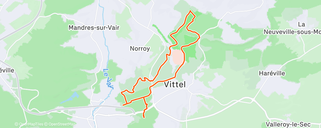 Map of the activity, Ça schlitte vingt dieux!