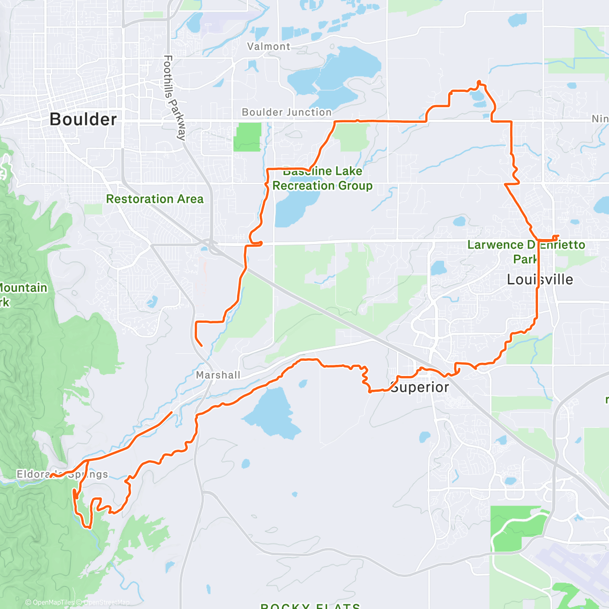 Map of the activity, Eldo-SpringCoal-Arap
