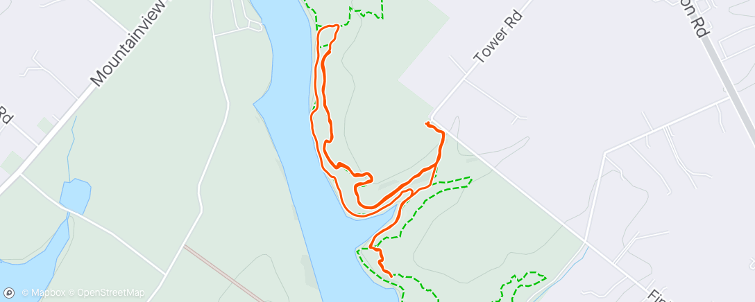 Mapa da atividade, Trail Bender