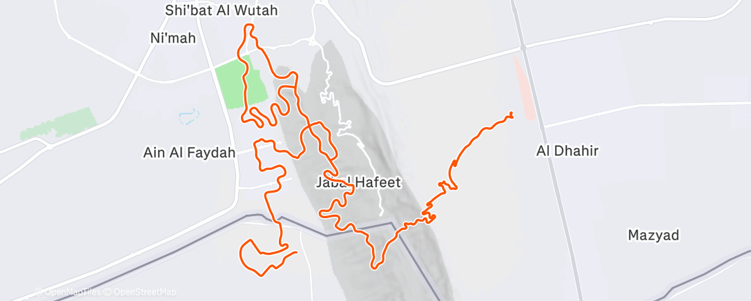 Map of the activity, SRC - Men Qualifier Race 2