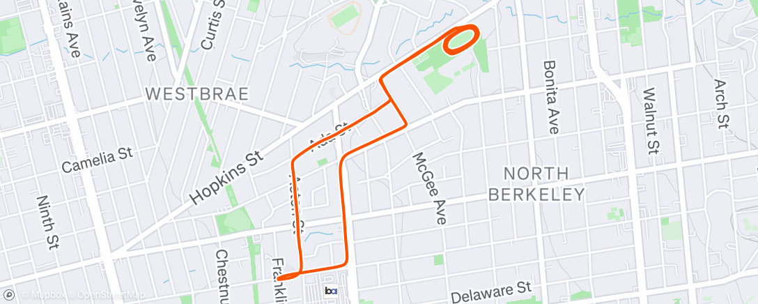 Map of the activity, King Dads