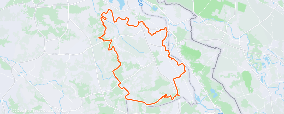 Map of the activity, Operatie Fazant Overloon