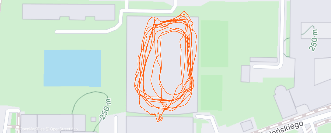 Map of the activity, Łyżwy z młodszą córką :)