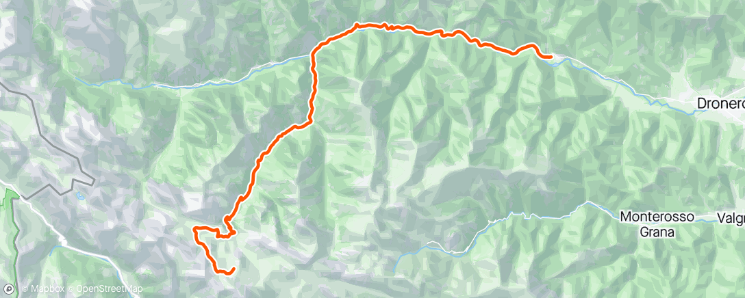 Map of the activity, Lunch Gravel Ride