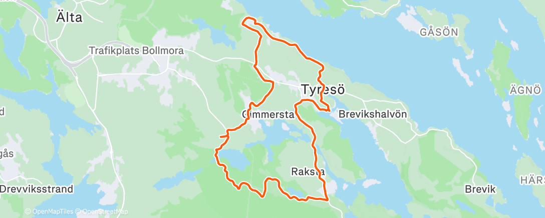 Map of the activity, Sista rundan 2025