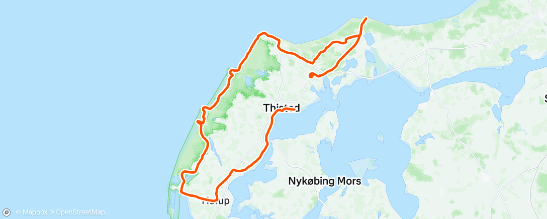 Map of the activity, Morning Ride