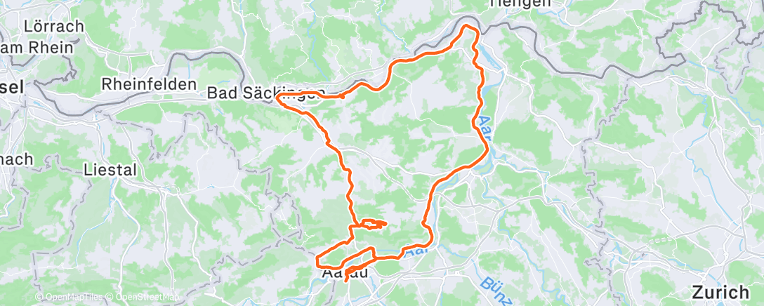 Map of the activity, Torque & FatMax