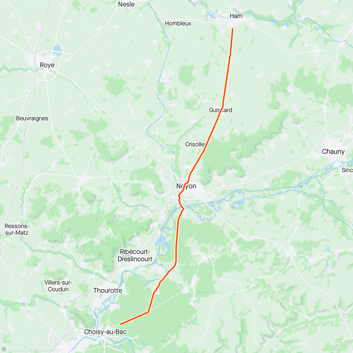 Map of the activity, ROUVY - Basic Endurance 2h