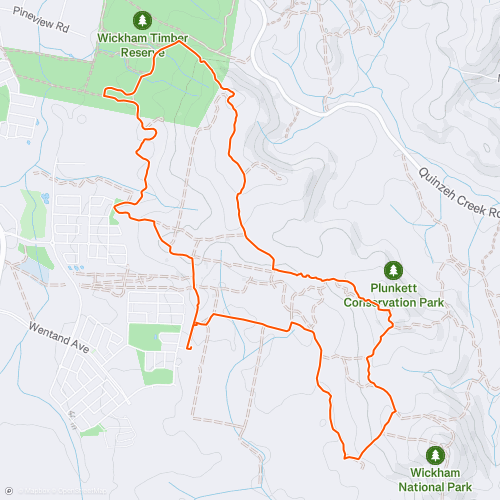 Yarrabilba 22 Med Course 11.5 km Running Route on Strava