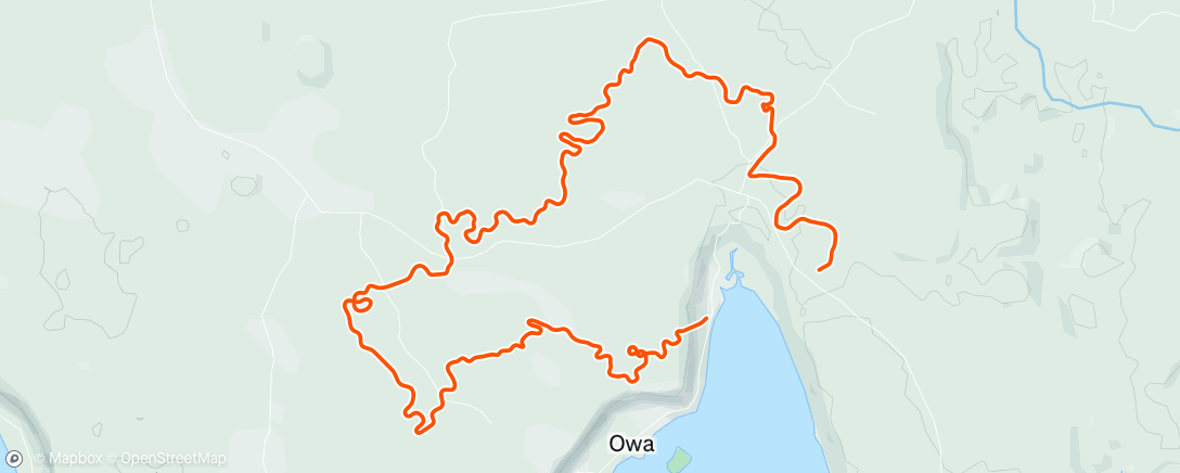 Map of the activity, Morning Ride