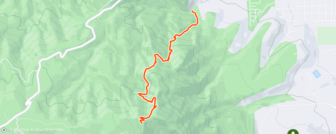Map of the activity, Green Up