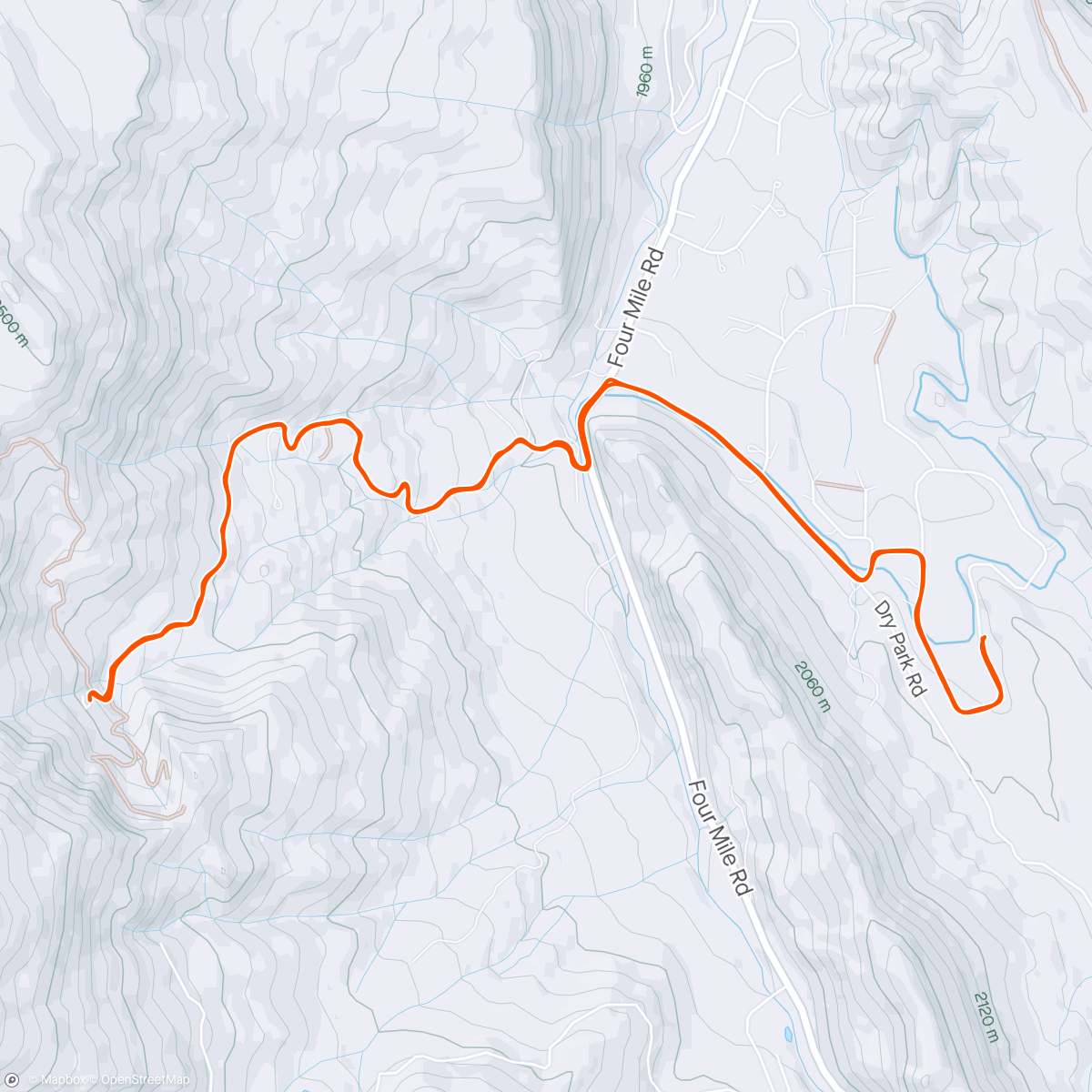 Map of the activity, Found the steep gravel for gravelvals